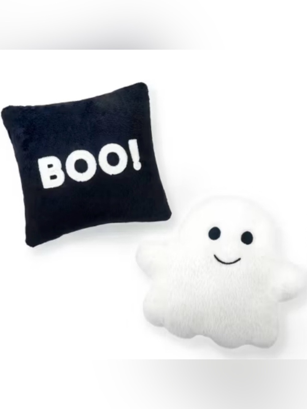NEW! Bullseye Playground Mini Decorative Halloween Pillows Set-Ghost & Boo!(NWT)